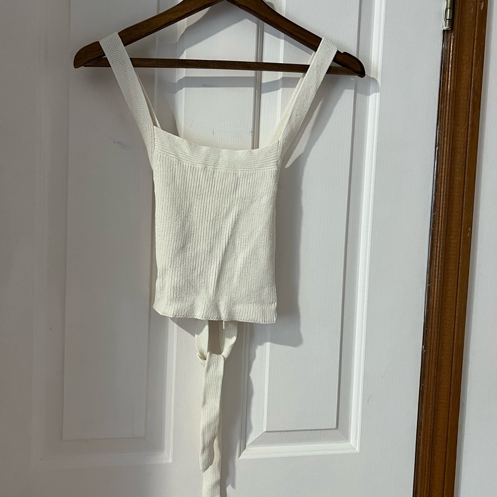 Aritzia tie back tank